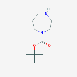 molecular formula C10H20N2O2 B143305 Tert-butyl 1,4-diazepane-1-carboxylate CAS No. 112275-50-0