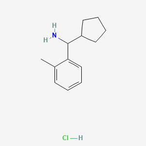 Cyclopentyl(o-tolyl)methanamine hydrochloride