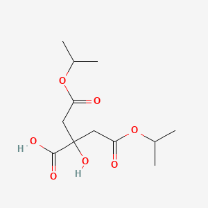 molecular formula C12H20O7 B14330609 1,3-Diisopropyl citrate CAS No. 101396-13-8