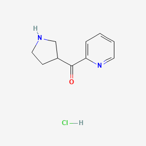 Pyridin-2-yl(pyrrolidin-3-yl)methanone hydrochloride