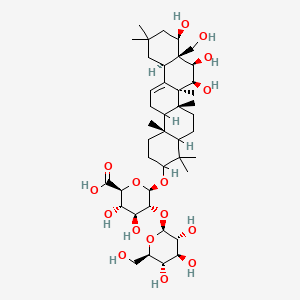 molecular formula C42H68O16 B14330966 Saniculoside B CAS No. 100578-10-7