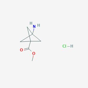 Methyl 3-aminobicyclo[1.1.1]pentane-1-carboxylate hydrochloride