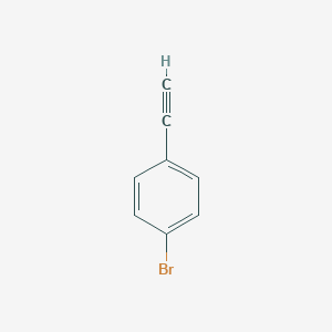 molecular formula C8H5Br B014332 4-Bromophenylacetylene CAS No. 766-96-1