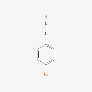 molecular formula C8H5Br B014332 1-溴-4-乙炔基苯 CAS No. 766-96-1