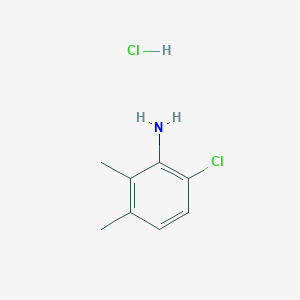 molecular formula C8H11Cl2N B1433206 6-氯-2,3-二甲基苯胺盐酸盐 CAS No. 1798732-51-0