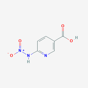 molecular formula C6H5N3O4 B1433208 6-(Nitroamino)-3-pyridinecarboxylic acid CAS No. 439681-56-8