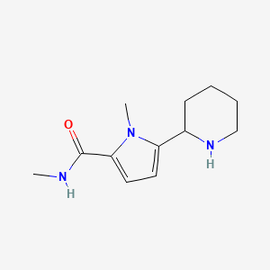 N,1-dimethyl-5-(piperidin-2-yl)-1H-pyrrole-2-carboxamide