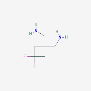 1,1-Cyclobutanedimethanamine, 3,3-difluoro-
