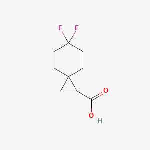 6,6-Difluorospiro[2.5]octane-1-carboxylic acid