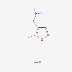 (5-Methylisoxazol-4-yl)methanamine hydrochloride