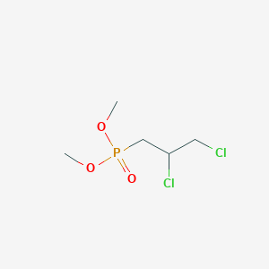 molecular formula C5H11Cl2O3P B14332440 Dimethyl (2,3-dichloropropyl)phosphonate CAS No. 98137-34-9