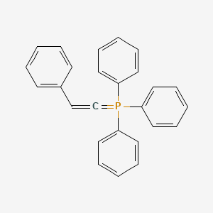 molecular formula C26H21P B14332443 Triphenyl(2-phenylethenylidene)-lambda~5~-phosphane CAS No. 106104-33-0