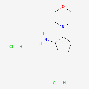 2-Morpholin-4-yl-cyclopentylamine dihydrochloride