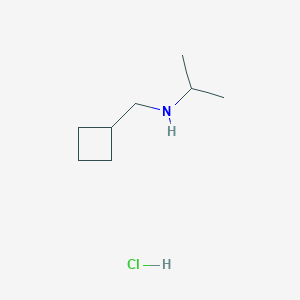 (Cyclobutylmethyl)(propan-2-yl)amine hydrochloride