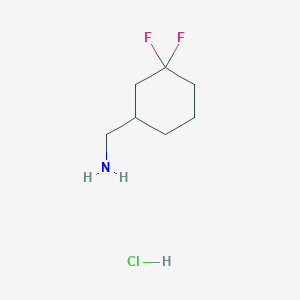 (3,3-Difluorocyclohexyl)methanamine hydrochloride