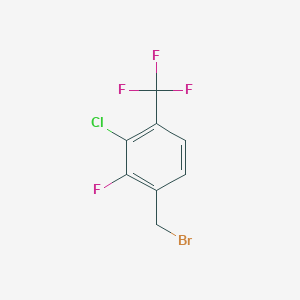 3-Chloro-2-fluoro-4-(trifluoromethyl)benzyl bromide