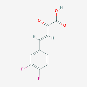 4-(3,4-Difluorophenyl)-2-oxobut-3-enoic acid
