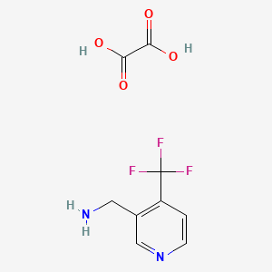 C-(4-Trifluoromethyl-pyridin-3-yl)-methylamine oxalate
