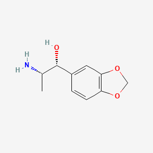 (1R,2S)-2-amino-1-(2H-1,3-benzodioxol-5-yl)propan-1-ol