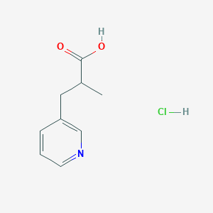 2-Methyl-3-pyridin-3-yl-propionic acid hydrochloride