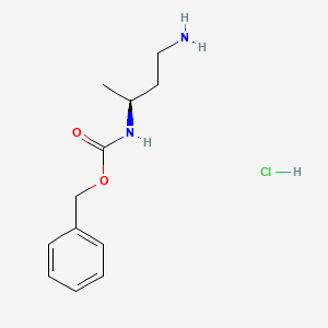 benzyl (S)-(4-aminobutan-2-yl)carbamate hydrochloride