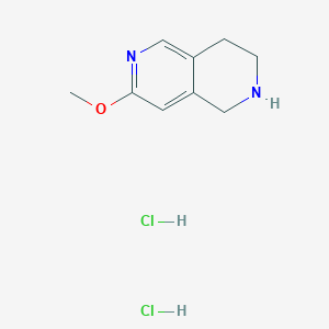 7-Methoxy-1,2,3,4-tetrahydro-[2,6]naphthyridine dihydrochloride