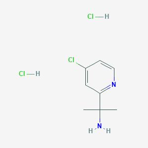 1-(4-Chloro-pyridin-2-yl)-1-methyl-ethylamine dihydrochloride