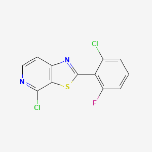 4-Chloro-2-(2-chloro-6-fluorophenyl)-thiazolo[5,4-c]pyridine