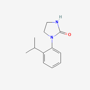 1-[2-(Propan-2-yl)phenyl]imidazolidin-2-one