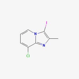 8-Chloro-3-iodo-2-methylimidazo[1,2-a]pyridine