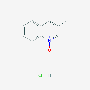 3-Methylquinolin-1-ium-1-olate hydrochloride