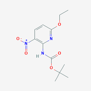 (6-Ethoxy-3-nitro-pyridin-2-yl)-carbamic acid tert-butyl ester