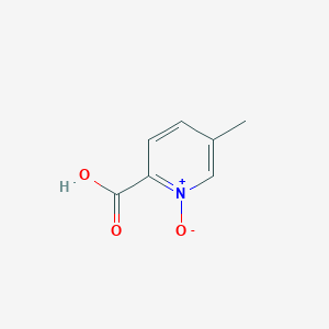 molecular formula C7H7NO3 B1433346 2-Pyridinecarboxylic acid, 5-methyl-, 1-oxide CAS No. 31283-69-9
