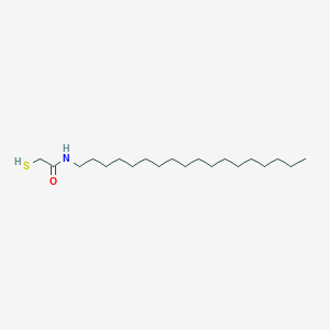 molecular formula C20H41NOS B14333848 Acetamide, 2-mercapto-N-octadecyl- CAS No. 111600-41-0