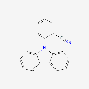 molecular formula C19H12N2 B1433393 2-(Carbazol-9-yl)benzonitrile CAS No. 1383957-80-9