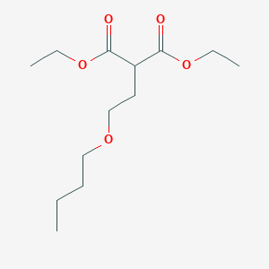 molecular formula C13H24O5 B14333996 Propanedioic acid, (2-butoxyethyl)-, diethyl ester CAS No. 103077-26-5
