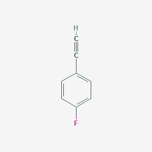molecular formula C8H5F B014334 1-乙炔基-4-氟苯 CAS No. 766-98-3