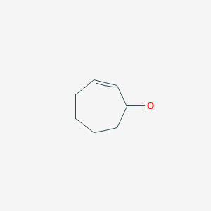 molecular formula C7H10O B143340 2-环庚烯-1-酮 CAS No. 1121-66-0