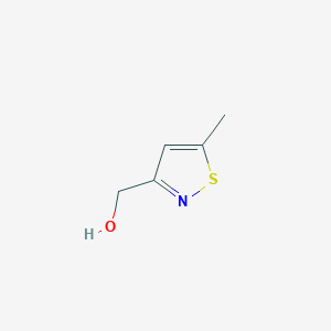 molecular formula C5H7NOS B1433406 (5-Methyl-isothiazol-3-yl)-methanol CAS No. 1803598-19-7