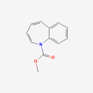 molecular formula C12H11NO2 B14334064 Methyl 1H-1-benzazepine-1-carboxylate CAS No. 110280-35-8