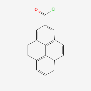molecular formula C17H9ClO B14334189 Pyrene-2-carbonyl chloride CAS No. 109555-45-5