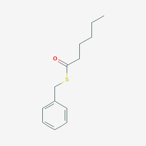 molecular formula C13H18OS B14334295 S-Benzyl hexanethioate CAS No. 99315-18-1