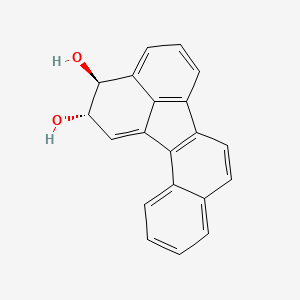 molecular formula C20H14O2 B14334404 trans-Benzo(j)fluoranthene-4,5-diol CAS No. 106542-80-7