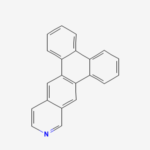 molecular formula C21H13N B14334567 Phenanthro(9,10-g)isoquinoline CAS No. 110520-17-7