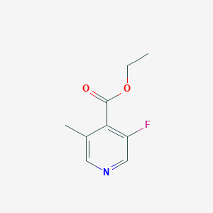 B1433464 Ethyl 3-fluoro-5-methylisonicotinate CAS No. 1256809-70-7
