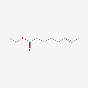 molecular formula C11H20O2 B14334711 6-Octenoic acid, 7-methyl-, ethyl ester CAS No. 109976-58-1