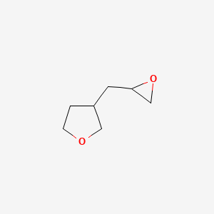 B1433477 3-(Oxiran-2-ylmethyl)oxolane CAS No. 1551669-96-5