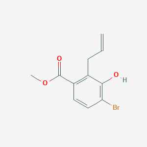 Methyl 4-bromo-3-hydroxy-2-(prop-2-en-1-yl)benzoate