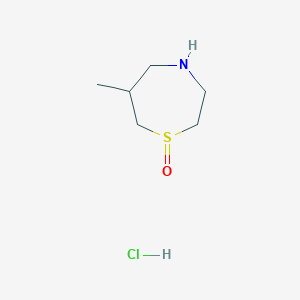 6-Methyl-1lambda4,4-thiazepan-1-one hydrochloride