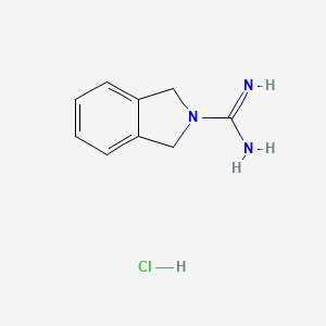 2,3-dihydro-1H-isoindole-2-carboximidamide hydrochloride